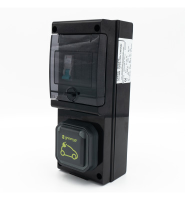 Borne de recharge équipée...