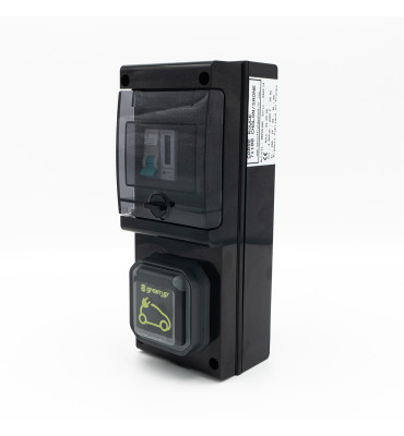 Borne de recharge équipée...